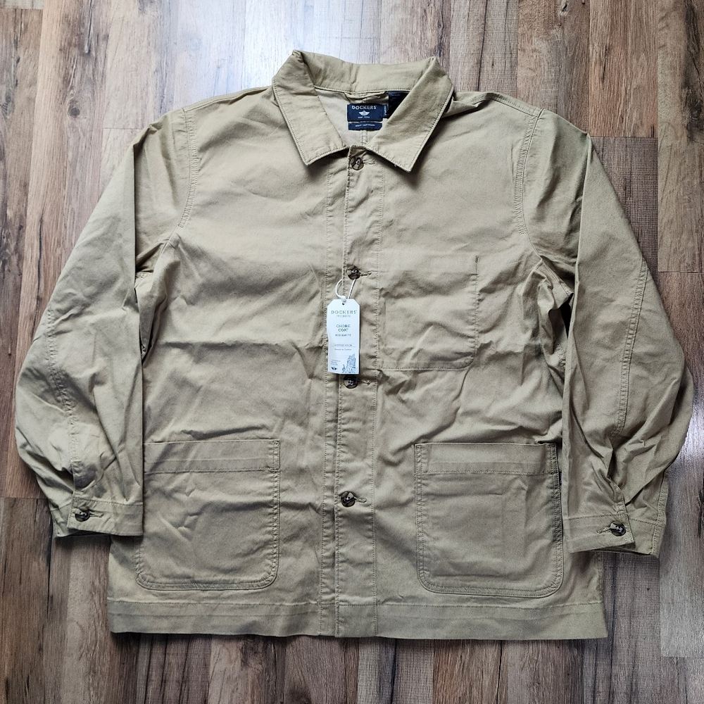 ❗️NWT❗️Dockers Chore Coat, Regular Fit Khaki Size XL